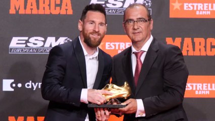 Barça - Messi remporte son 6e Soulier d'Or