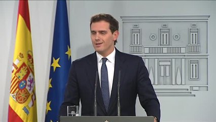 Rivera: "Siempre seré leal al Gobierno y a la oposición"