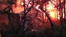 ابتكار بطانية ضخمة ضد النار تنقذ المنازل من حرائق الغابات