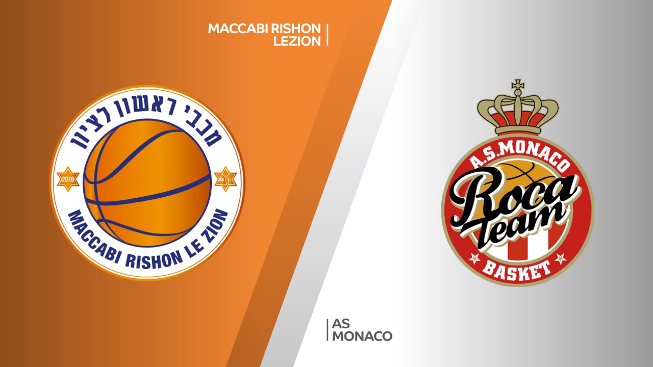 Maccabi Rishon Lezion - AS Monaco Highlights | 7DAYS EuroCup, RS Round 3
