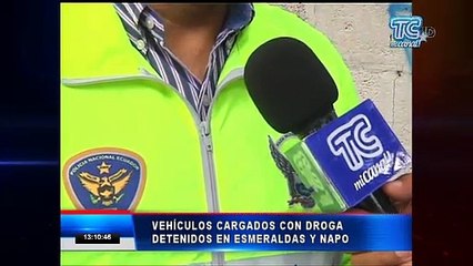 Descubren droga en vehículo con doble fondo en Esmeraldas y Napo
