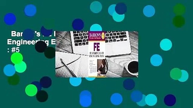 Barron's FE Exam: Fundamentals of Engineering Exam Best Sellers Rank : #5