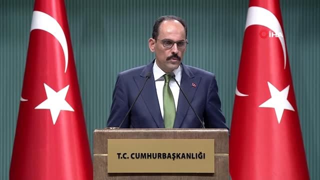 İbrahim Kalın: Türkiye güçlü bir ülke yaptırımlara misliyle karşılık veririz