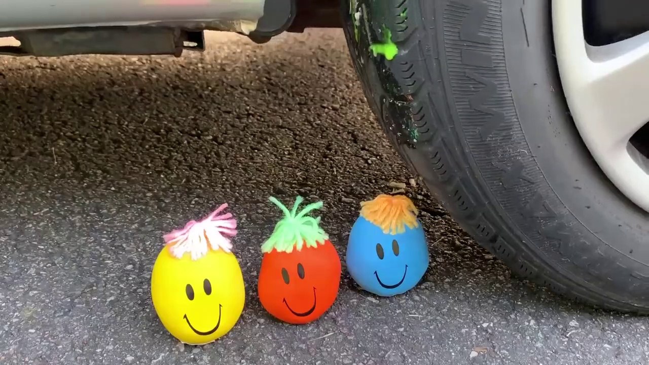 Crushing Crunchy   Soft Things by Car! - EXPERIMENT- CENTIPEDE Toy VS CAR