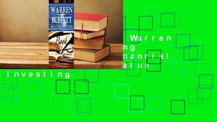About For Books  Warren Buffett Accounting Book: Reading Financial Statements for Value Investing