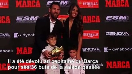 Messi entre un peu plus dans la légende avec son sixième Soulier d'or