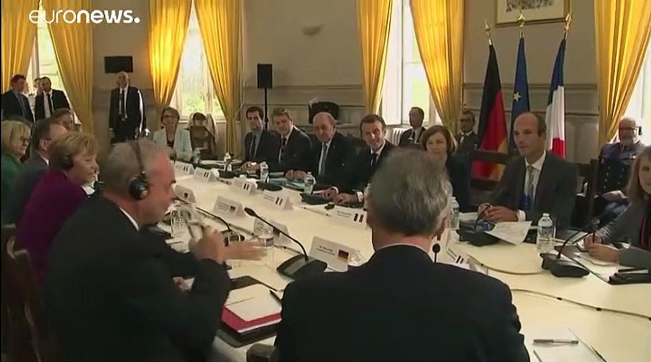 Macron und Merkel warnen vor Wiederauferstehung der IS-Miliz