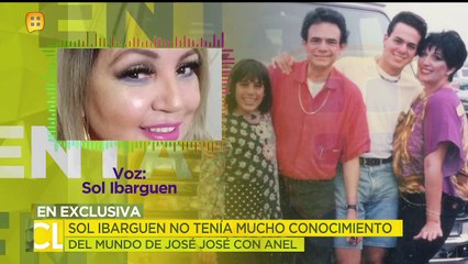 Sol afirma que por ella José José llamó a su hija Marysol. | Ventaneando