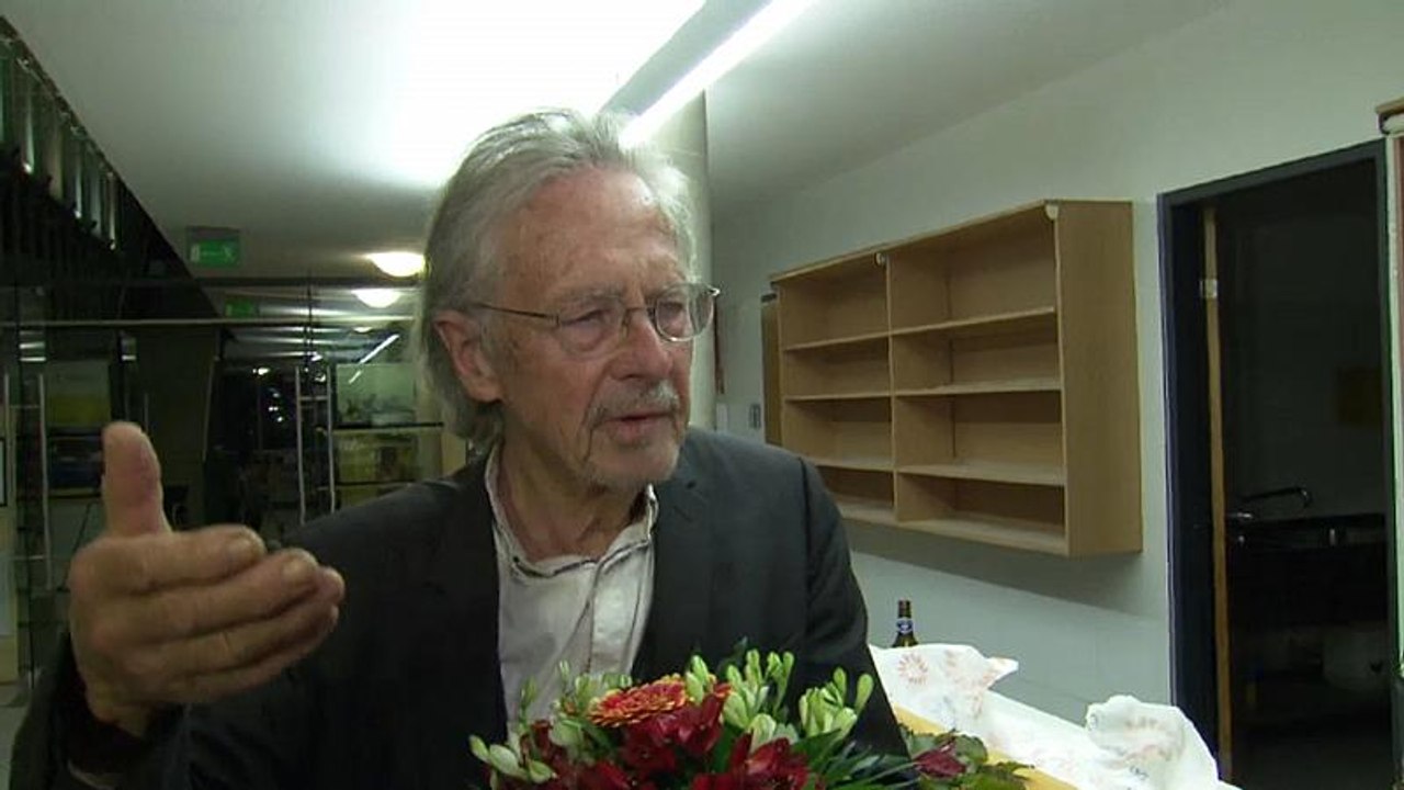 Handke über Frage zu Stanišić-Kritik: 'Verschwinden Sie sofort, bitte!'