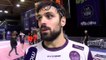 Andrea Parisini après le match nul entre Istres et Montpellier Handball