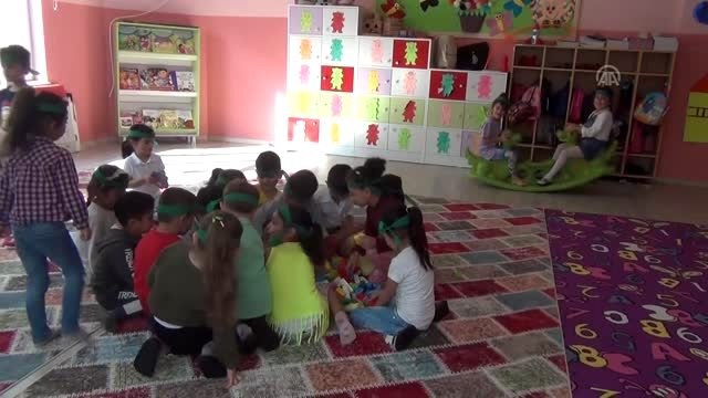 Anaokulu öğrencilerinden Barış Pınarı Harekatı'na destek