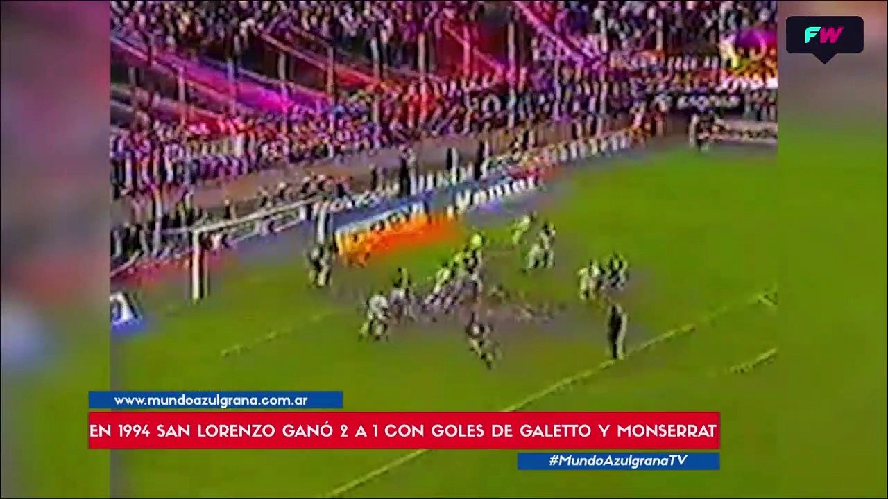 Las últimas 5 victorias de San Lorenzo en el Ducó