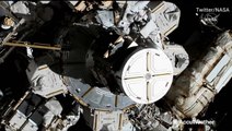 First all-female spacewalk underway