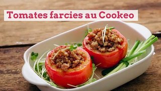 [SUPERTOINETTE] recette des tomates farcies au cookeo