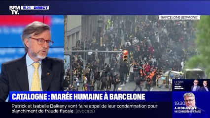 Catalogne: marée humaine à Barcelone - 18/10