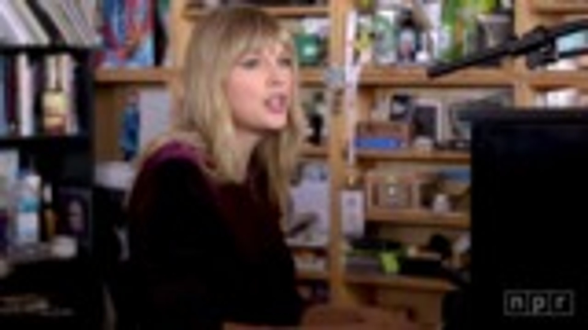 Taylor Swift Performs 'Lover' on NPR Tiny Desk | Billboard News