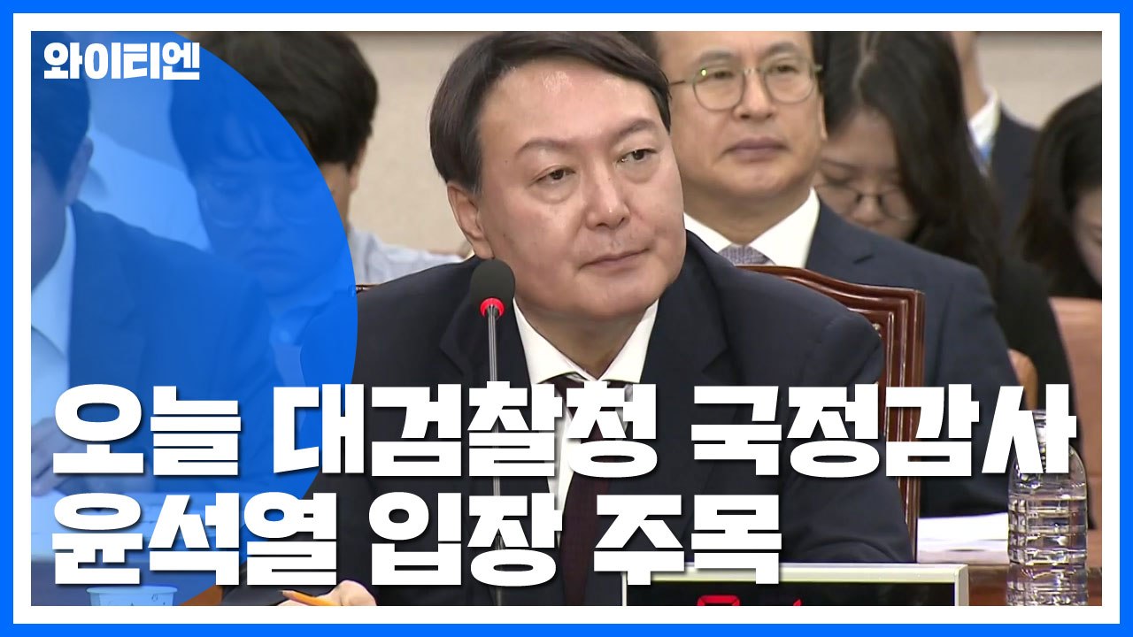 오늘 대검찰청 국정감사...'조국 가족 수사' 여야 공방 예상 / YTN