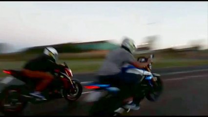 GSX S1000 x GSR 750 (200m)