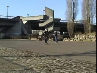 Skate team TofT Franck Hard flip