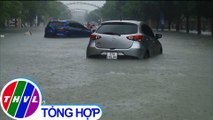 THVL | Giao thông tại Nghệ An bị hỗn loạn do nhiều tuyến đường bị ngập nước