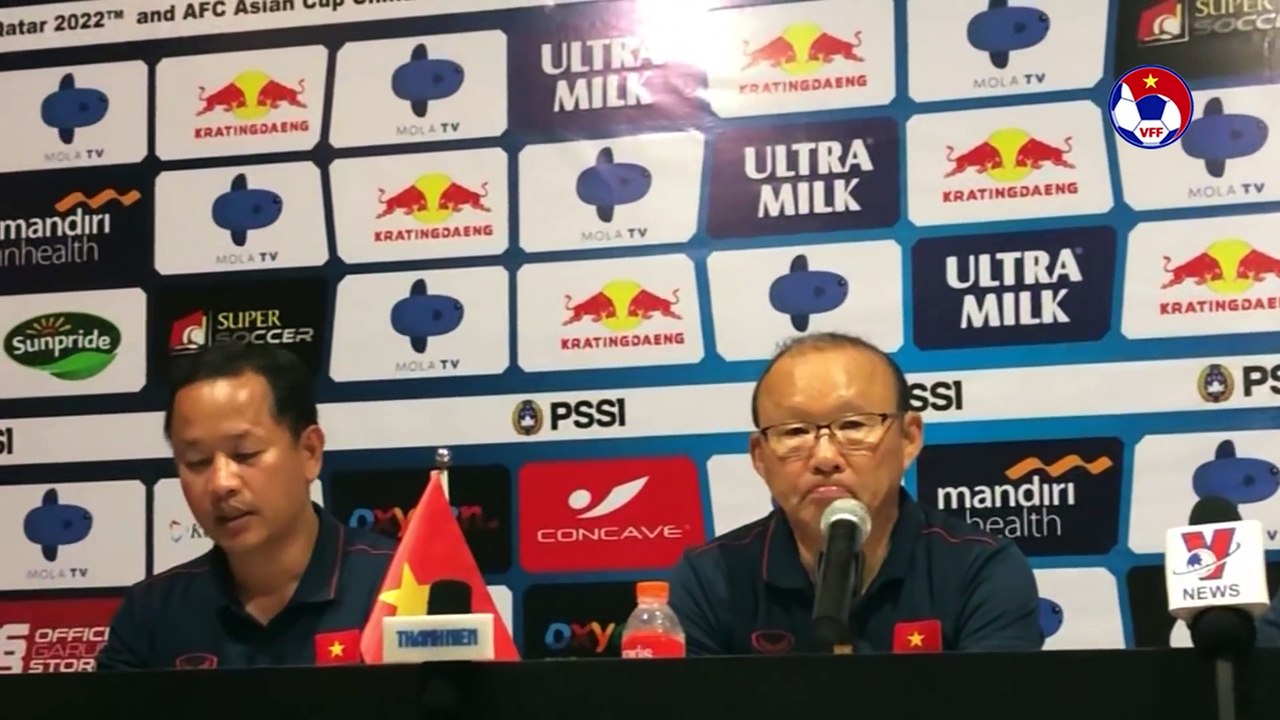 Thắng Indonesia, HLV Park Hang Seo khẳng định: ĐT Việt Nam có thể thắng Thái Lan, UAE | VFF Channel
