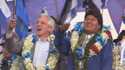 Evo Morales cierra la campaña electoral confiado en ganar de nuevo por "paliza"