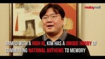 South Korean Mensa whiz knows 23 national anthems by heart, including ‘Negaraku’