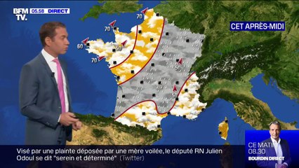 Download Video: Une journée agitée avec beaucoup de précipitations et un ciel chargé sur la majorité du pays