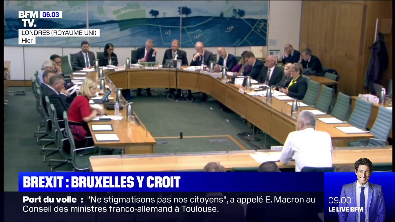 "Il y a de beaux progrès, le travail continue." Les discussions se poursuivent sur le Brexit et Bruxelles y croit