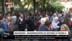 Femme voilée au Conseil Régional: Elle va porter plainte pour  pour "violences en réunion" contre l''élu du rassemblement National Julien Odoul - Manifestation de soutien à Fatima à Besançon