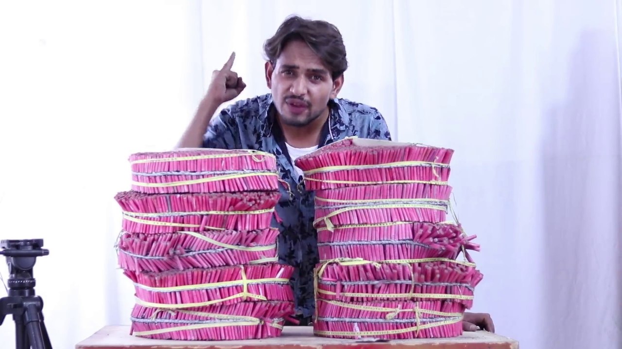 50000_Firecrackers_One_MILLION_SUBSCRIBERS_Celebration_Party