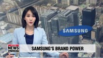 Samsung's brand value worth over 60 million U.S. dollars