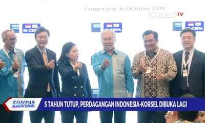 5 Tahun Tutup, Perdagangan Indonesia-Korsel Dibuka Lagi