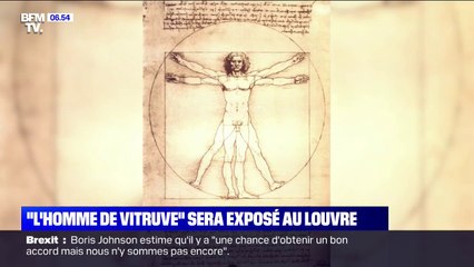 "L'homme de Vitruve" pourra finalement être exposé au Louvre