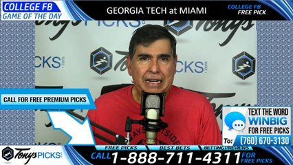 Georgia Tech Miami College Football Pick 10/19/2019