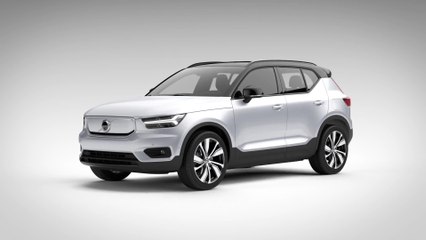 Volvo XC40 Recharge Battery Package Animation