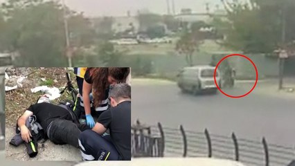 Aşırı hız kazaya neden oldu!