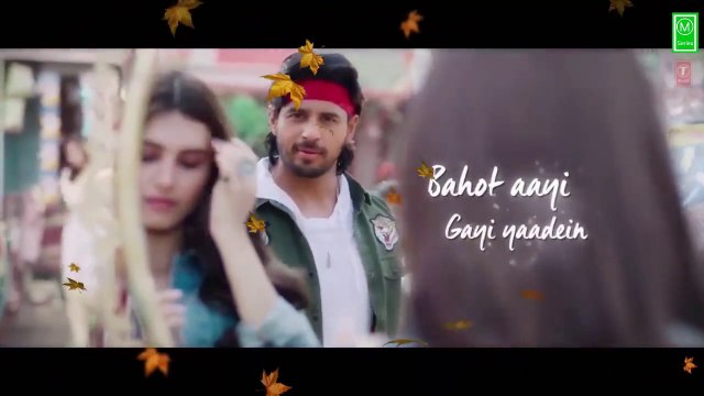Lyrical Tum Hi Aana status Marjaavaan Riteish D, Sidharth M, Tara S Jubin Nautiyal ( 720 X 1280 )