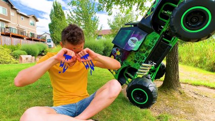 Elias Pretend Play BOO BOO STORY FOR KIDS