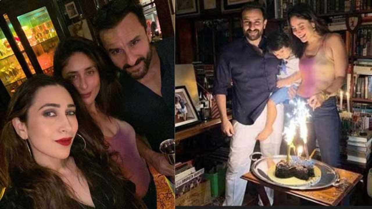 Kareena Kapoor Khan & Saif celebrate wedding an...