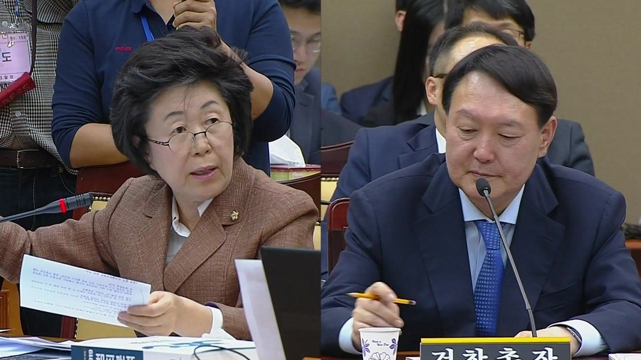 [국정감사 현장영상] 이은재 "조국, 위증죄 두려워 법무부 국감 하루 앞두고 사퇴"...