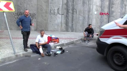 Başakşehir'de işçi servisi kaza yaptı aktüel görüntü