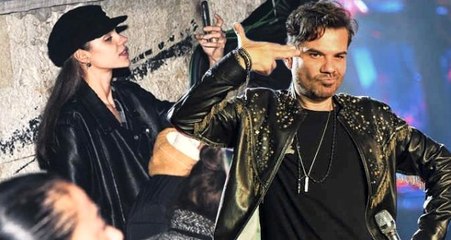 Kenan Doğulu ile aşk yaşadığı söylenen Aslı İşler, şarkıcının konserine gitti