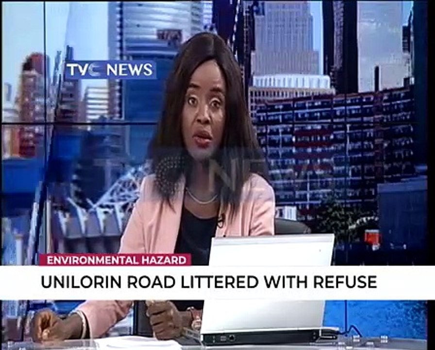 UNILORIN road littered with refuse