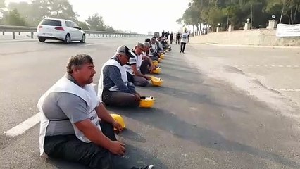 Somalı madencilerin Ankara yürüyüşü 13. gününde