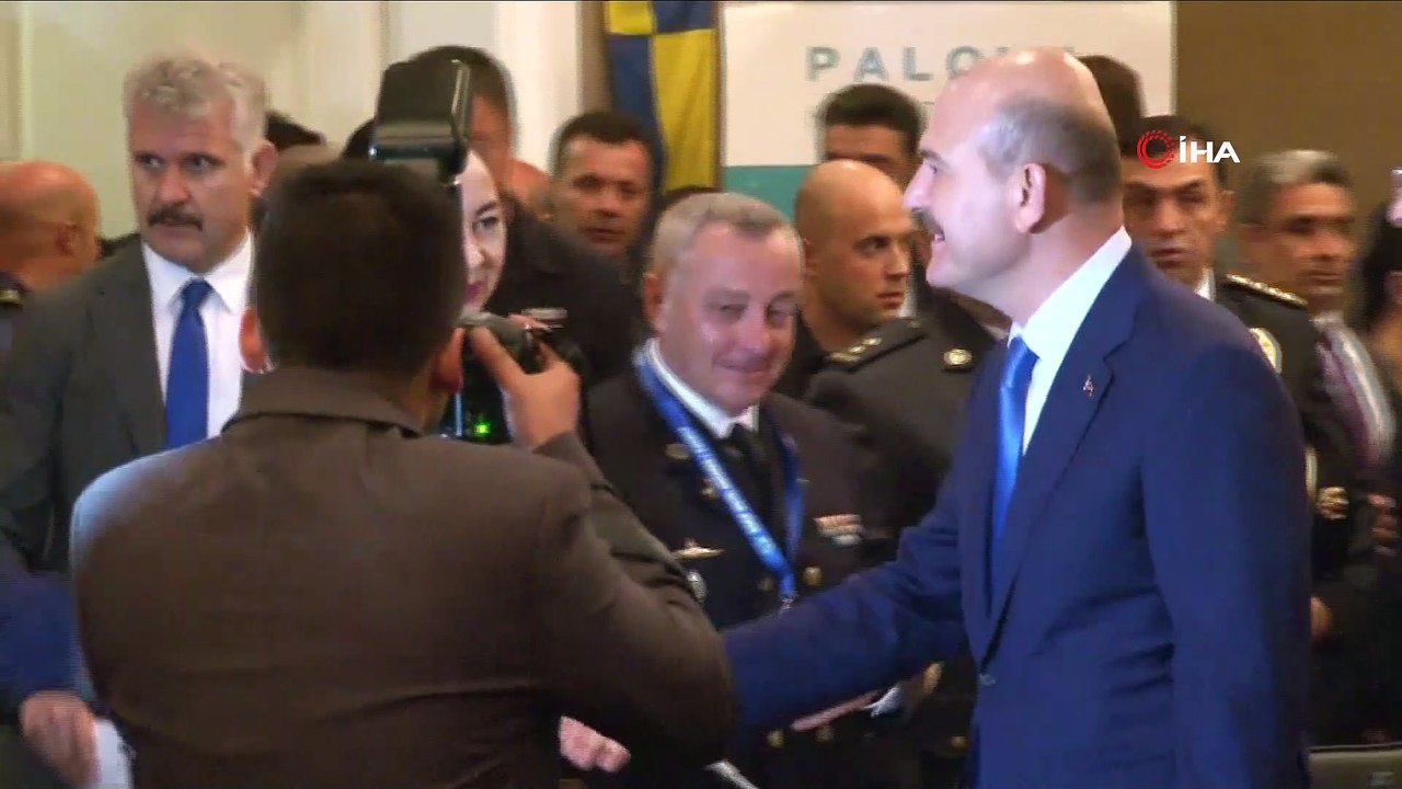 Bakan Soylu: 'Avrupa akıl tutulmuşcasına bir terör örgütünün peşinden gitmektedir'