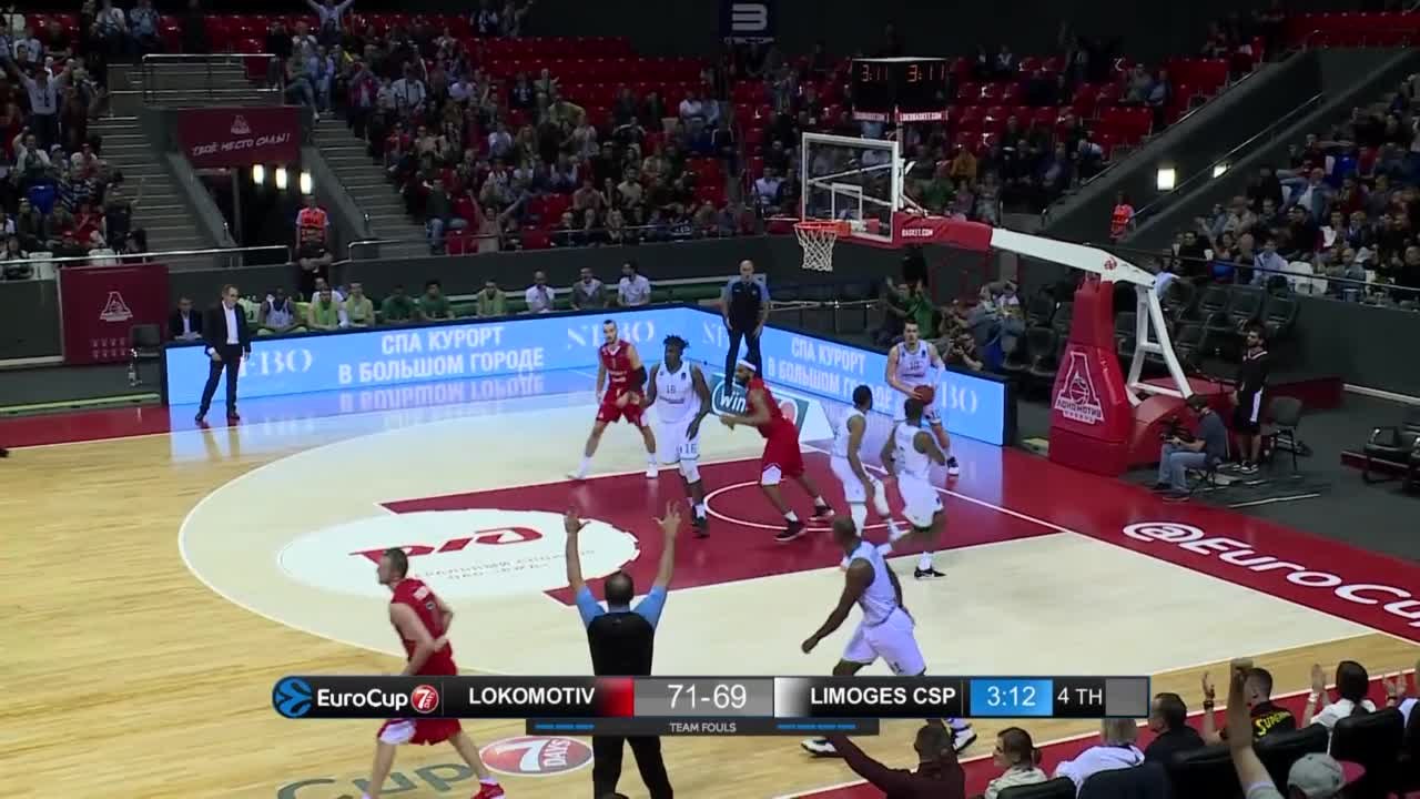 Fridzon bounced back right on time against Limoges CSP