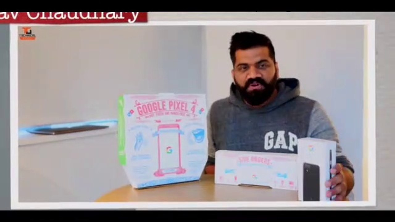 Google Pixel 4 Unboxing & First Look | RADAR + Crazy Camera | Pizza Edition