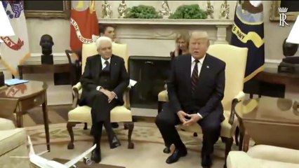 Mattarella a Trump- Dazi danneggiano nostre economie (16.10.19)
