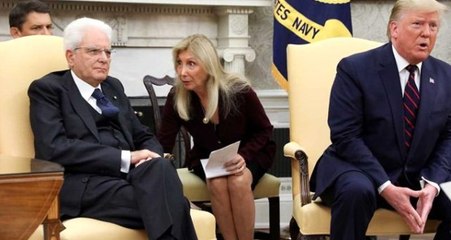 Trump'ın sözlerini çeviren tercümanın yüzü şekilden şekle girdi